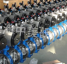 The general manager of Jiangsu company chose Gaocheng for high quality pneumatic butterfly valve