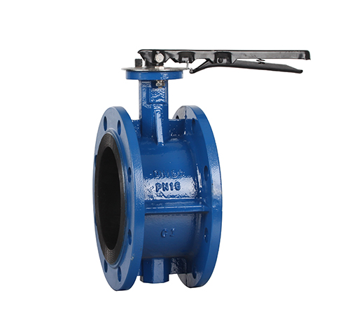 D41X manual flange butterfly valve