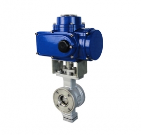 VQ977H on the V-type electric ball valve