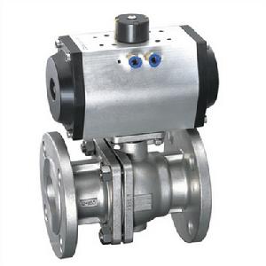 What is a pneumatic ball valve
