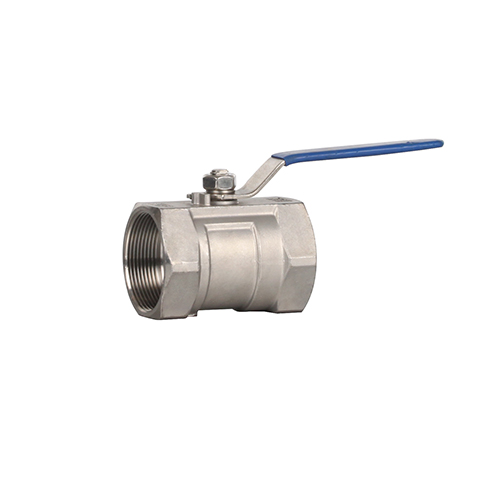 Threaded one-piece ball valve features